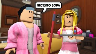 Mamá se enferma y me tocó ser su sirvienta | Mamá vs Roblox