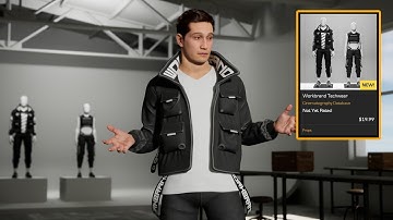 Workbrand "MetaHuman" Techwear Clothing Tutorial