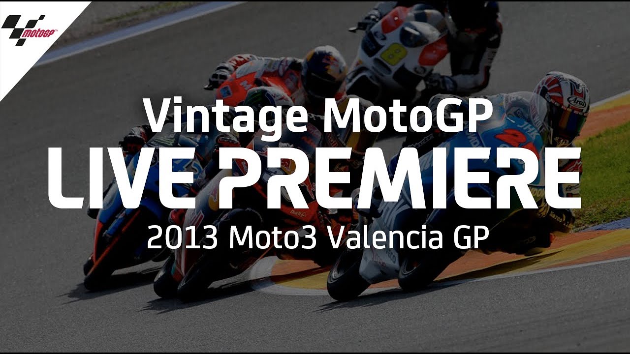 2013 Moto3 #ValenciaGP Vintage MotoGP