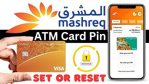 How to Set ATM Card Pin in Mashreq Bank | How to Reset ATM Card Pin Code | Activate Mashreq ATM
