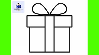 Sa Desenezi Un Cadou Usor Pas Cu Pas Tutorial Pentru Incepatori