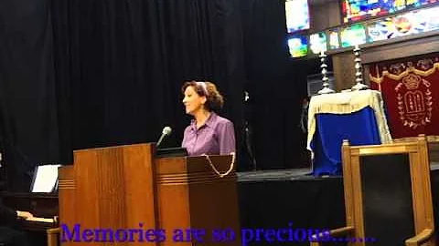 CAROL OSTROW HONOURS HER PARENTS & HUSBAND