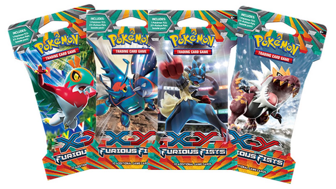 XY furious fists booster box opening 36 pack unboxing watch v=E6mVt Tjstc
