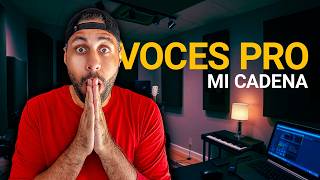 Así grabo VOCES PRO en casa mi cadena completa