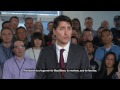 Prime Minister Justin Trudeau announces launch of BlackBerry QNX AVIC