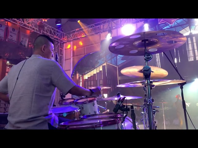 Drum cam “Dengan Nafasmu” New version 2022..Ungu Live Halal Bihalal PKT (Pupuk Kaltim) Bontang…. class=