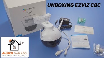 EZVIZ C8C UNBOXING | AI POWER HUMAN DETECTION CAMERA