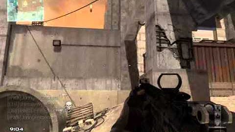 MW3 Double Kill with two different Weapons,  6.8 and Frag Grendae