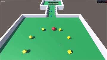 Rolling Ball 2019 Pre-Alpha Level Design, Game Over and Winning the Level Game on Android and PC