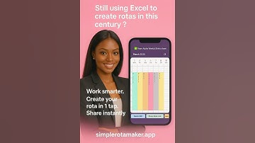 One tap rotas. Share links. Add notes. Download shifts. Free app. Better than Excel. Try now!