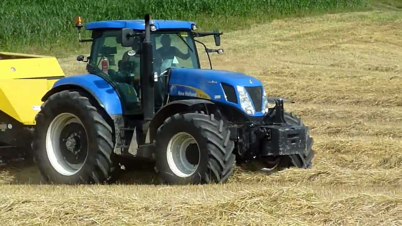 holland t7060 paille