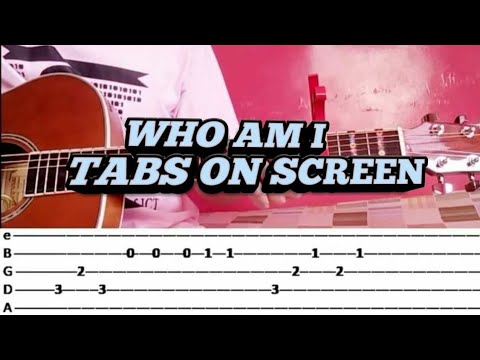 who-am-i-hillsong---casting-crowns-(fingerstyle-guitar-cover)-tabs-on-screen
