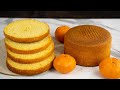 Универсальный МАНДАРИНОВЫЙ🍊бисквит - Я - ТОРТодел!