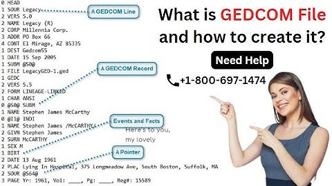 GEDCOM File | Check Full Details About GEDCOM | What Is GEDCOM File | How To Create GEDCOM File?