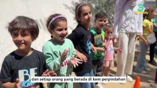 Keceriaan Aidilfitri Bersama Anak Yatim Gaza - 21 April 2024