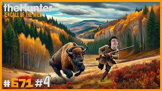 SALE BISONTACO EN ESTA RONDA BUSCANDO AL ALBINO :D | 🦌theHunter: CotW #671