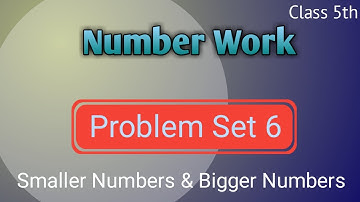 Problem Set 6 | Number Work | Maharashtra Board