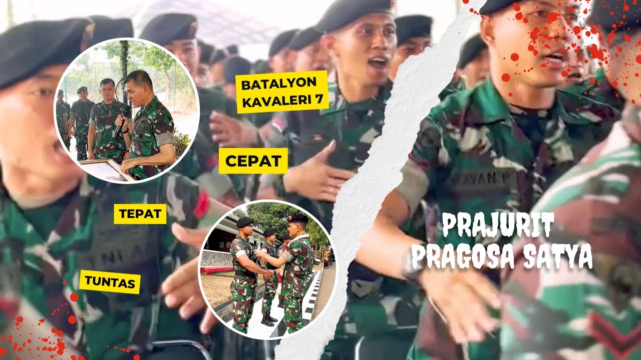 KUNJUNGAN SANG PEMIMPIN.. PRAJURIT YONKAV 7 PRAGOSA SATYA...