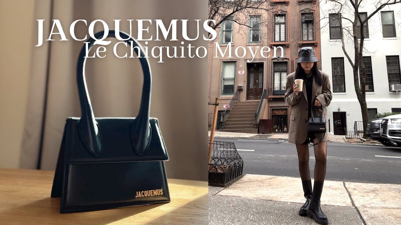 Jacquemus Le Chiquito Moyen Bag  Review & What fits in my bag! 
