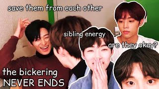 the boyz and their VERY chaotic family dynamic pt. 2