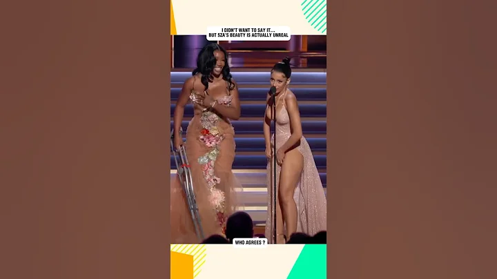 Grammys Chaos: Doja Cat and SZA’s Explosive Moment Caught on Camera #sza #dojacat #shorts