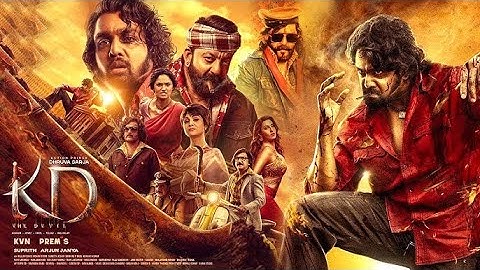 New South Movie 2025 | KD The Devil | Dhruva Sarja, Sanjay Dutt | New South full Action Movie hindi