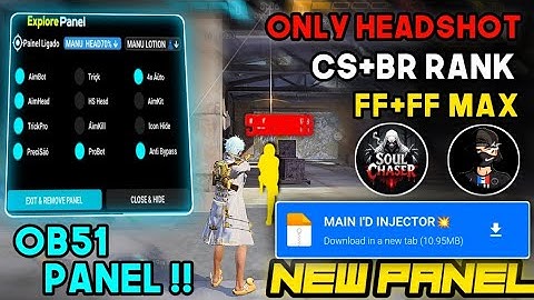 Free Fire Panel Mobile 🔥 FF Antiban Panel OB51 | Free Fire Hack New 😈 FF Injector 2025