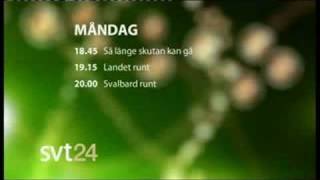 SVT24 ident grön 2008