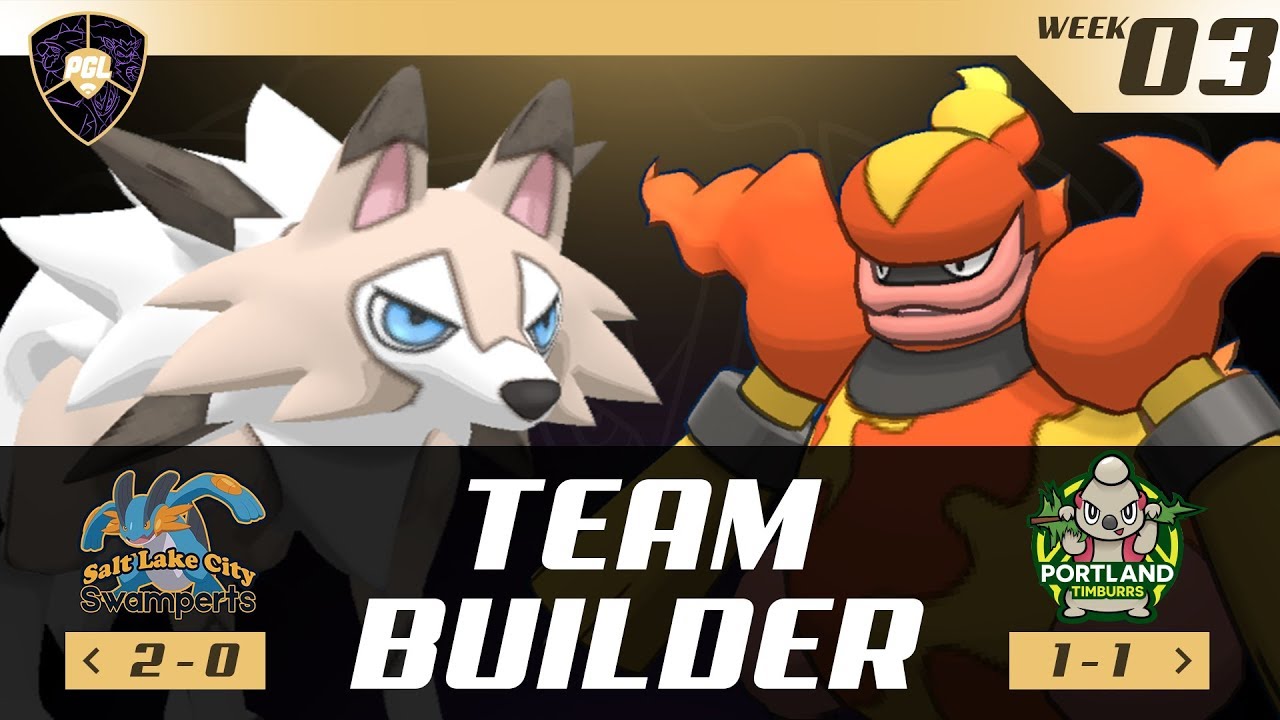 PGL NU Season 1 Week 3 Teambuilder Vs Portland Timburr