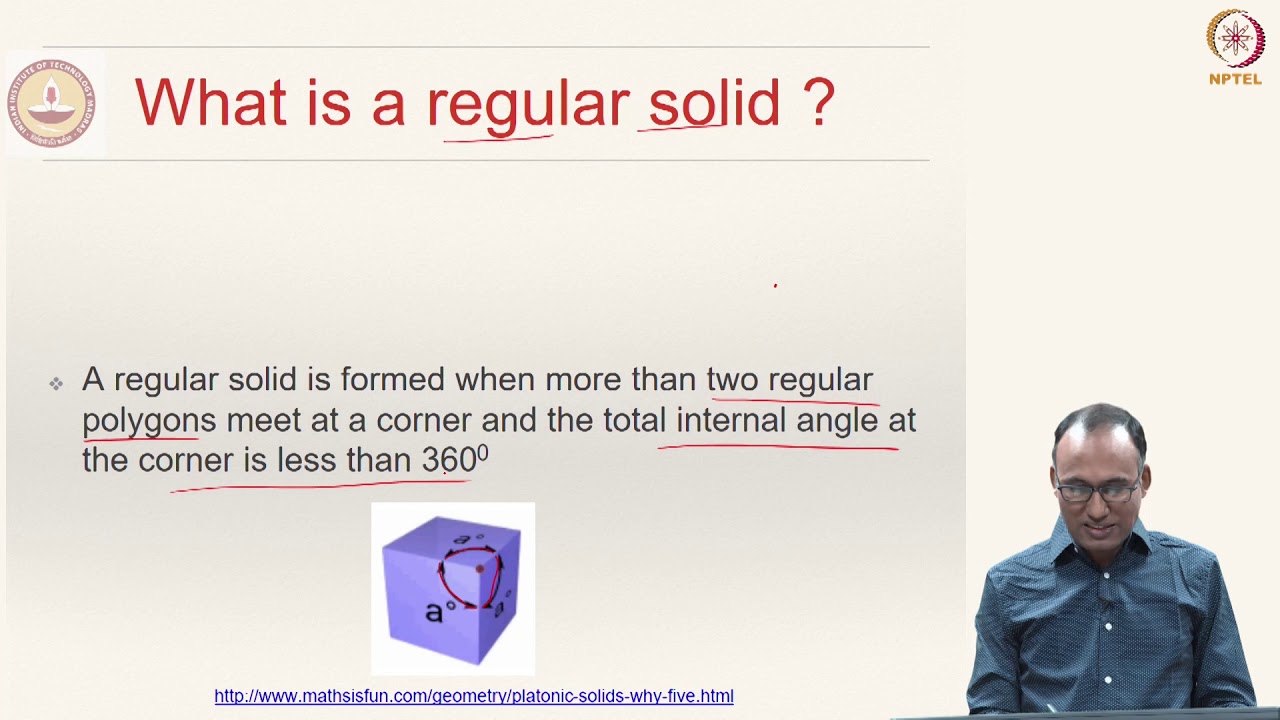 Lecture 2 - Crystal Structure - 1 (Platonic Solids)