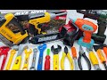 12-Minute Unboxing: A collection of professional power tools, from drills to chainsaws | toy review