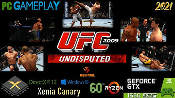 XENIA UFC 2009 Undisputed PC Gameplay | Xenia Canary | Playable | Xbox 360 Emulator | 2021