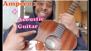 Running an Acoustic guitar with the Ampero 2 stomp