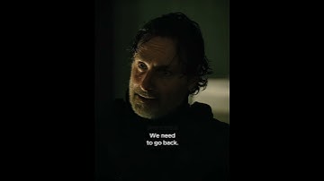 Rick & Michonne Argue | S1E04 | TWD: The Ones Who Live #shorts