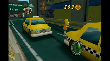 The Simpsons Hit & Run (2003) - Level 2 - Bart Simpson Missions 1-7 +Bonus Mission - Xbox 4k