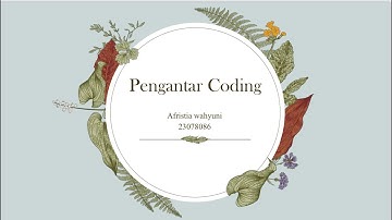 Tugas UTS PENGANTAR CODING