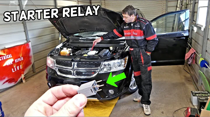 DODGE JOURNEY DOES NOT START NO CRANK STARTER RELAY LOCATION REPLACEMENT FIAT FREEMONT