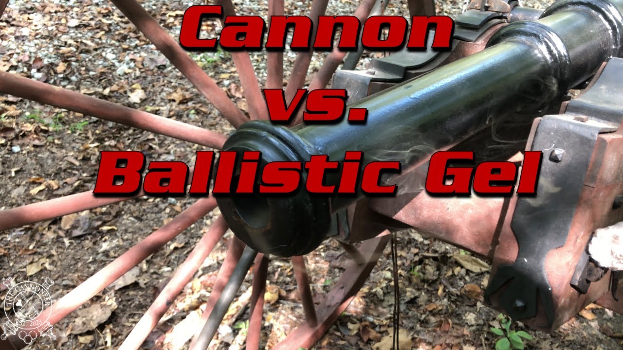 Cannon vs. Ballistic Gel YouTube