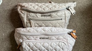 MZ Wallace | Small Crosby Sling & Metro Sling Comparison