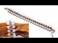 Beading4perfectionists : Avant garde stylish bracelet with Swarovsni&#39;s and Rulla&#39;s