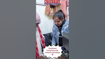 Best Institute for Computer Coaching - Chaudhary Computers #computer #computerinstitute #shorts