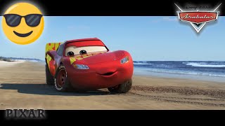 Sahilde Yarış🏖 🏎| Arabalar 3 w / @DisneyStudiosTR