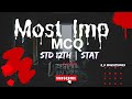 STD - 12 || STAT MOST IMP MCQ || 20 / 20 MCQ આમા થીજ આવશે || 100% આજ કરજો || 🔥🔥