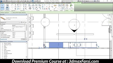How to Placing countertops in Revit Interior Architecture