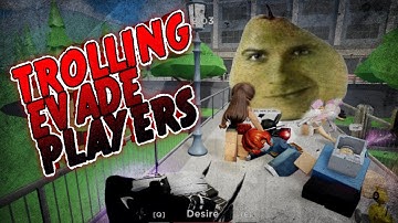 Trolling Roblox Evade players with the SCARIEST nextbot EVER.. (Roblox) PART 2