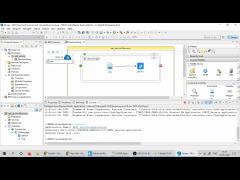 Tutorial 1 - Create a Simple REST Service using TIBCO BusinessWorks 6(BW6) or ContainerEdition(BWCE)