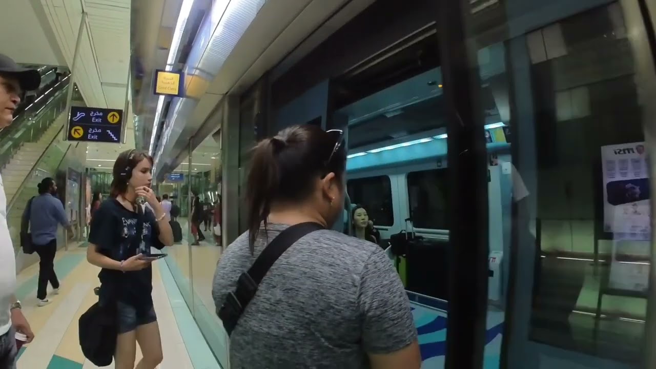 Deira city center station to union metro station (DCC to Al Ghurair mall) (09-27-24)