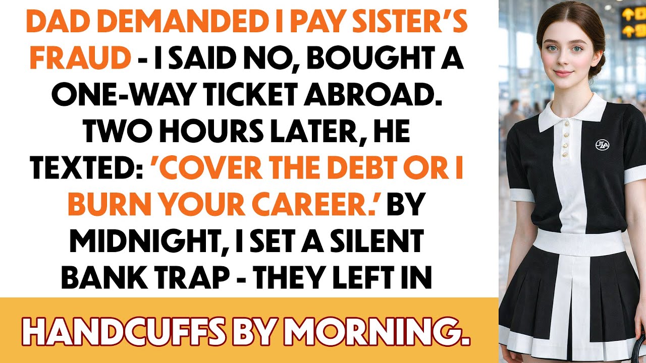 My Dad Demanded I Pay Sister’s Fraud   I Said No, Bought A One Way Ticket...
