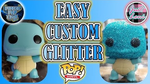 EASY STEPS to Glitter a Custom Funko Pop