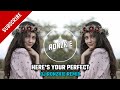 HERE'S YOUR PERFECT - JAMIE MILLER [ LOVE SONG RMX ] DJ RONZKIE REMIX